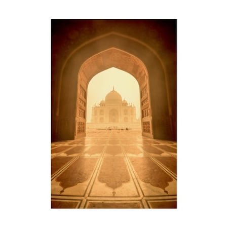 Dan Ballard 'Taj Mahal 3' Canvas Art,12x19
